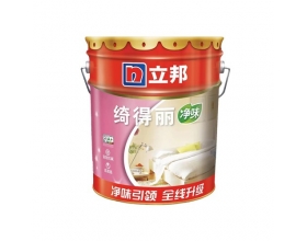 鹤岗立邦绮得丽净味乳胶漆